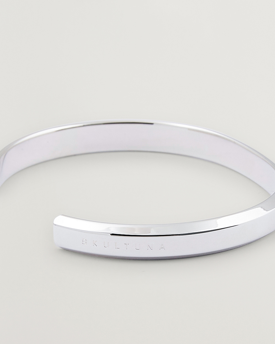 Hombres | Joyas | Skultuna | The Icon Cuff Polished Steel