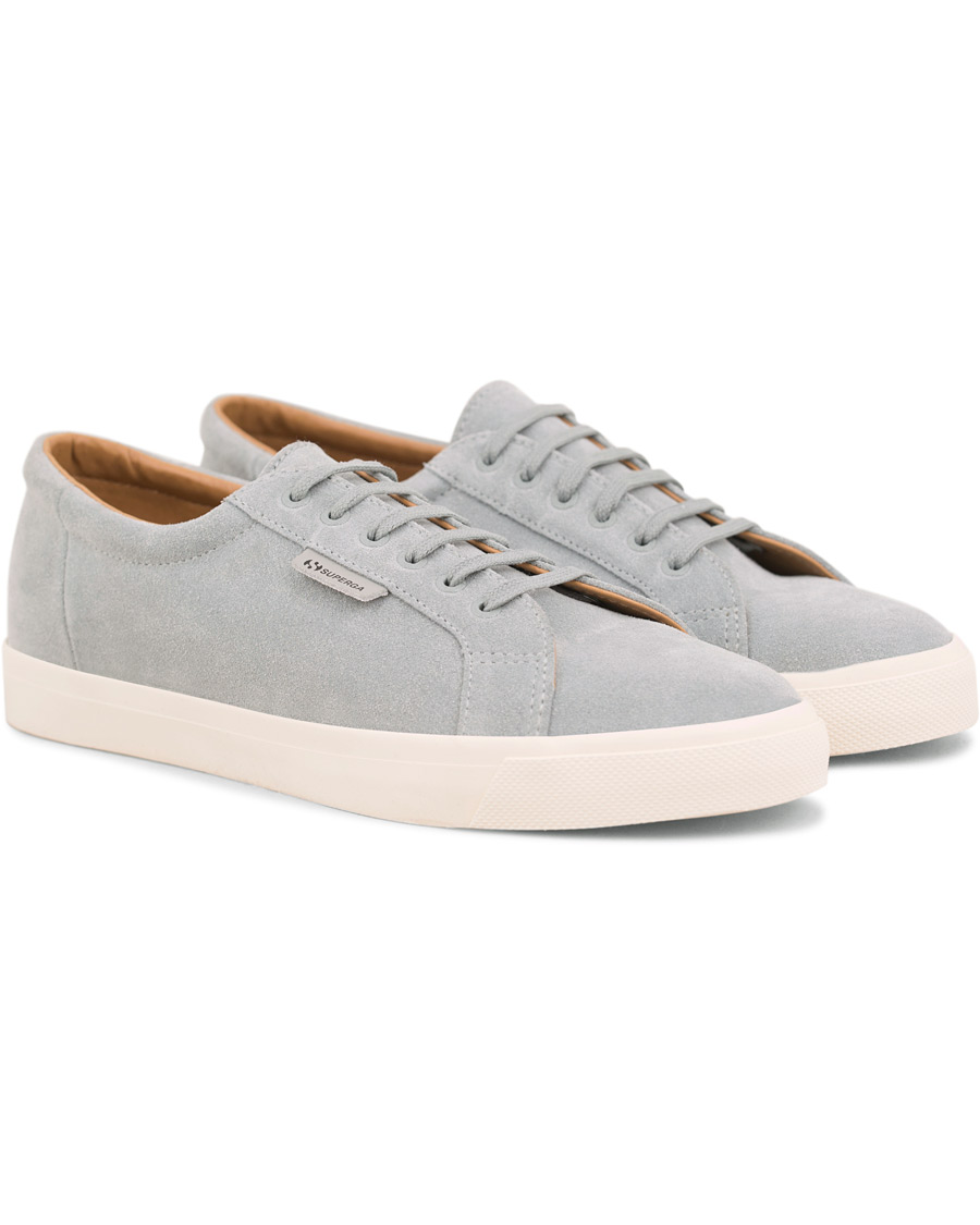 Hombres | Superga Suede Sneaker Light Grey | Superga | Suede Sneaker Light Grey