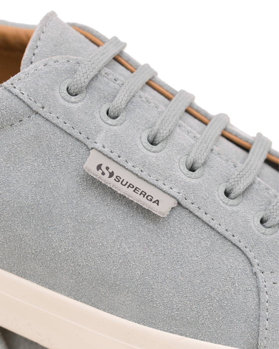 Hombres | Superga Suede Sneaker Light Grey | Superga | Suede Sneaker Light Grey