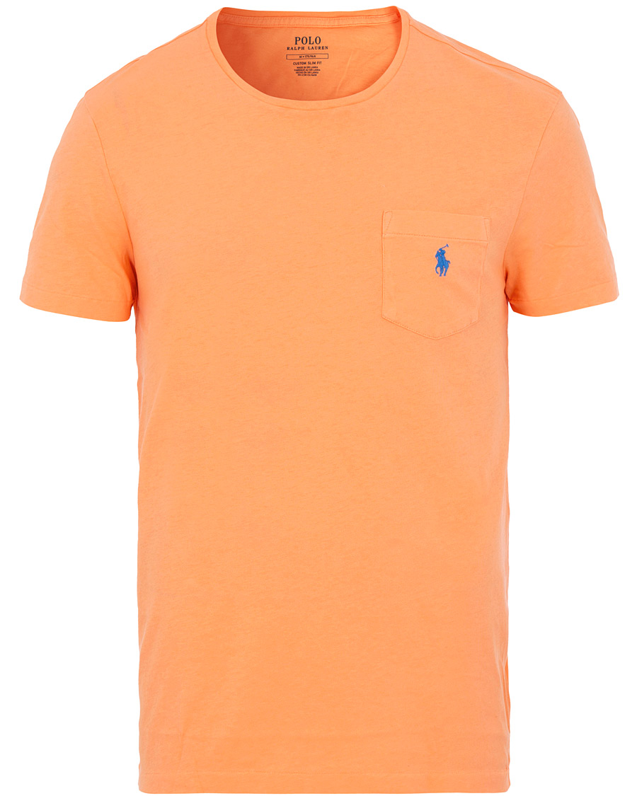 Hombres | Camisetas | Polo Ralph Lauren | Crew Neck Pocket Tee Classic Peach