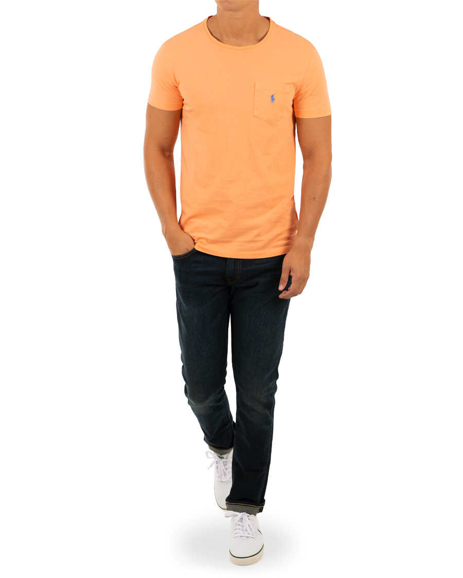 Hombres | Camisetas | Polo Ralph Lauren | Crew Neck Pocket Tee Classic Peach