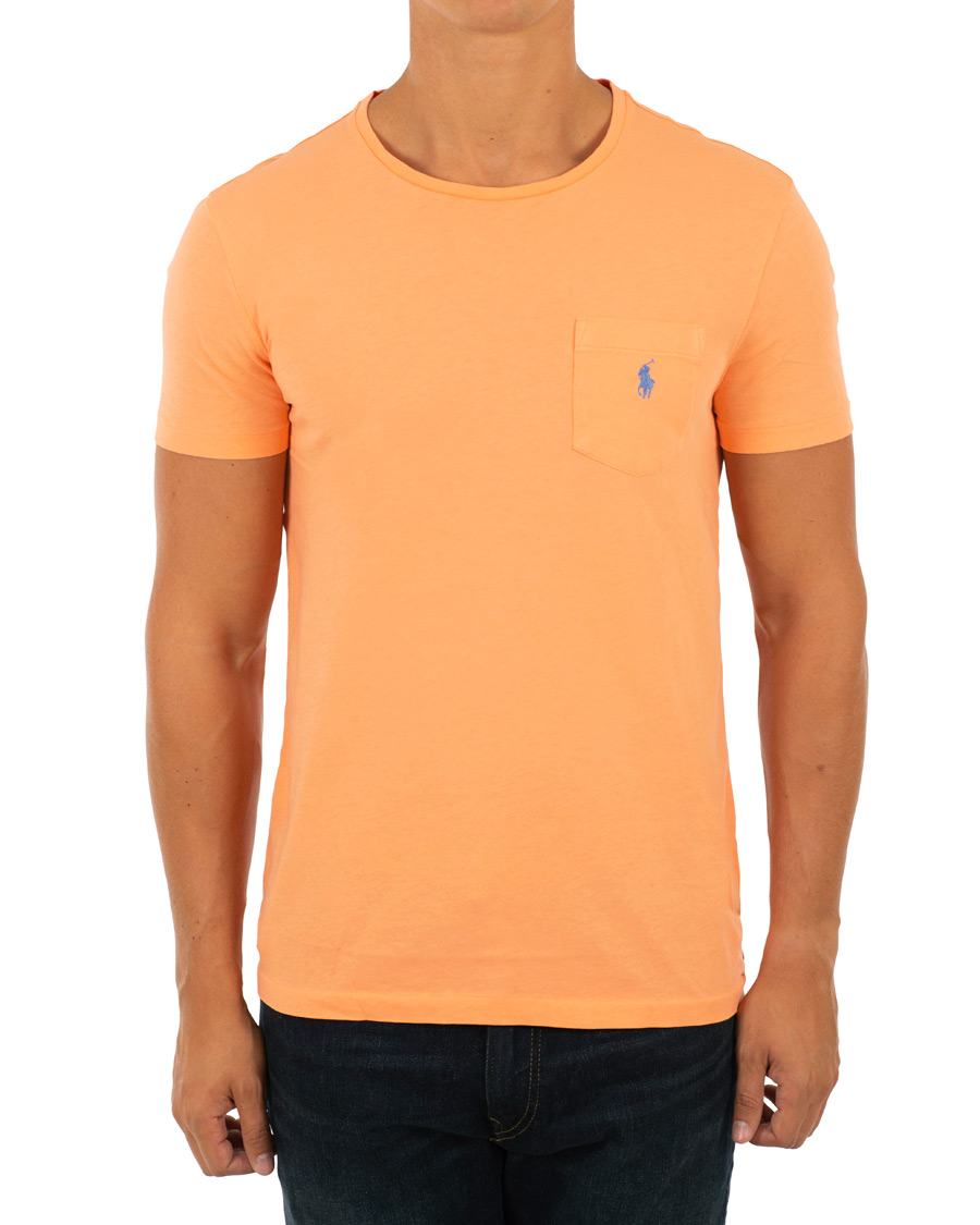 Hombres | Camisetas | Polo Ralph Lauren | Crew Neck Pocket Tee Classic Peach
