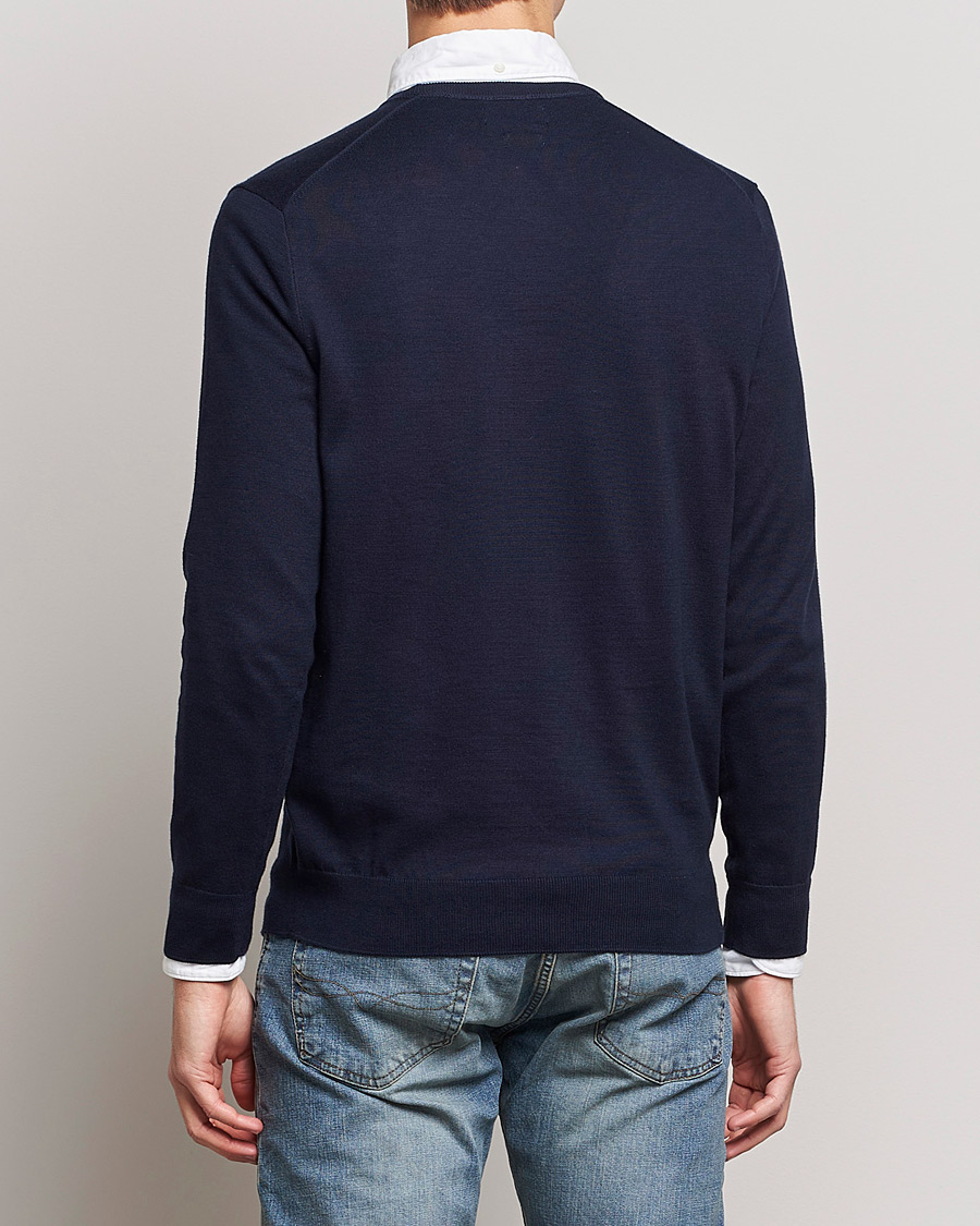 Hombres | Jerséis y prendas de punto | Polo Ralph Lauren | Pima Cotton Crew Neck Pullover Hunter Navy