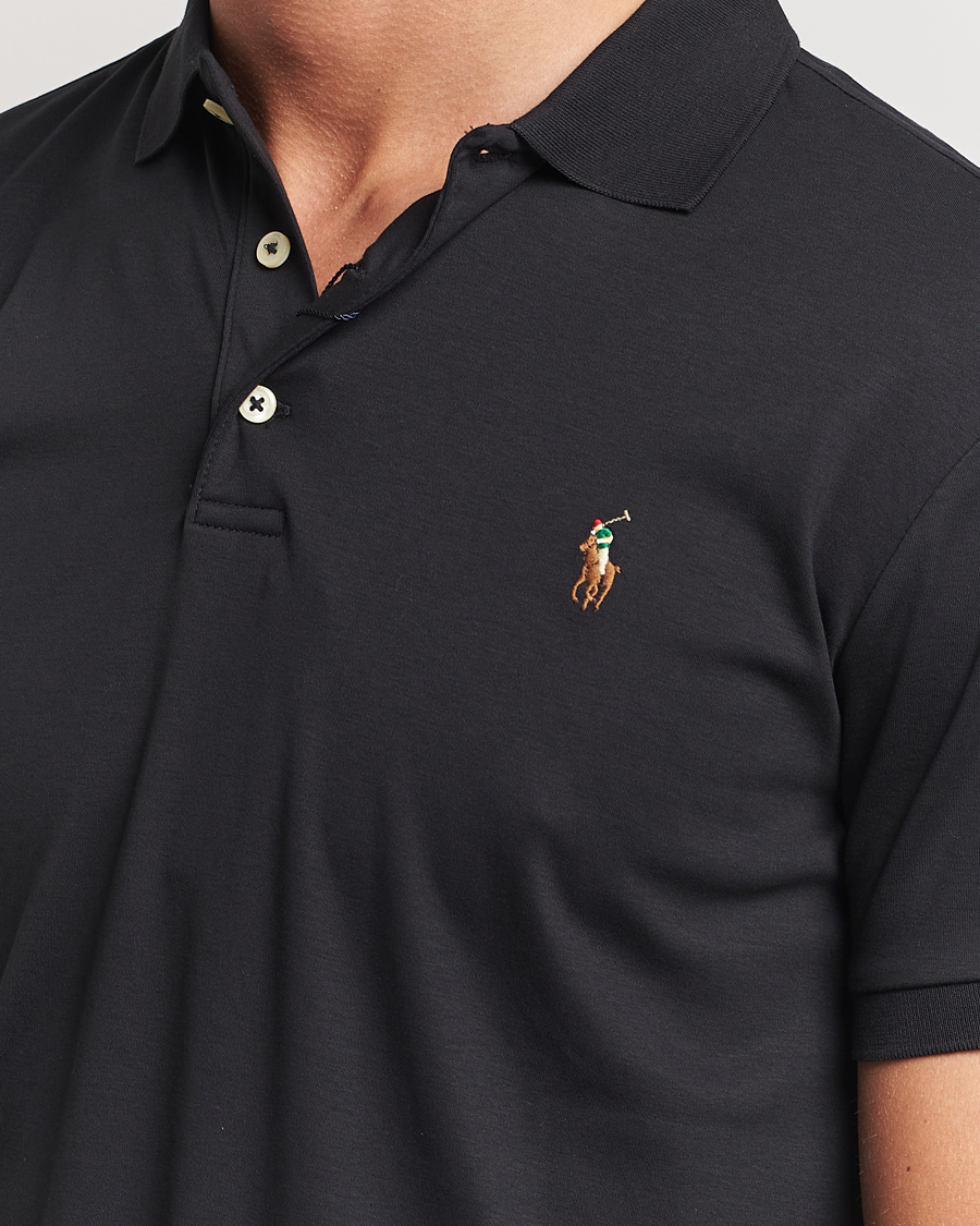 Hombres | Polos | Polo Ralph Lauren | Slim Fit Pima Cotton Polo Polo Black