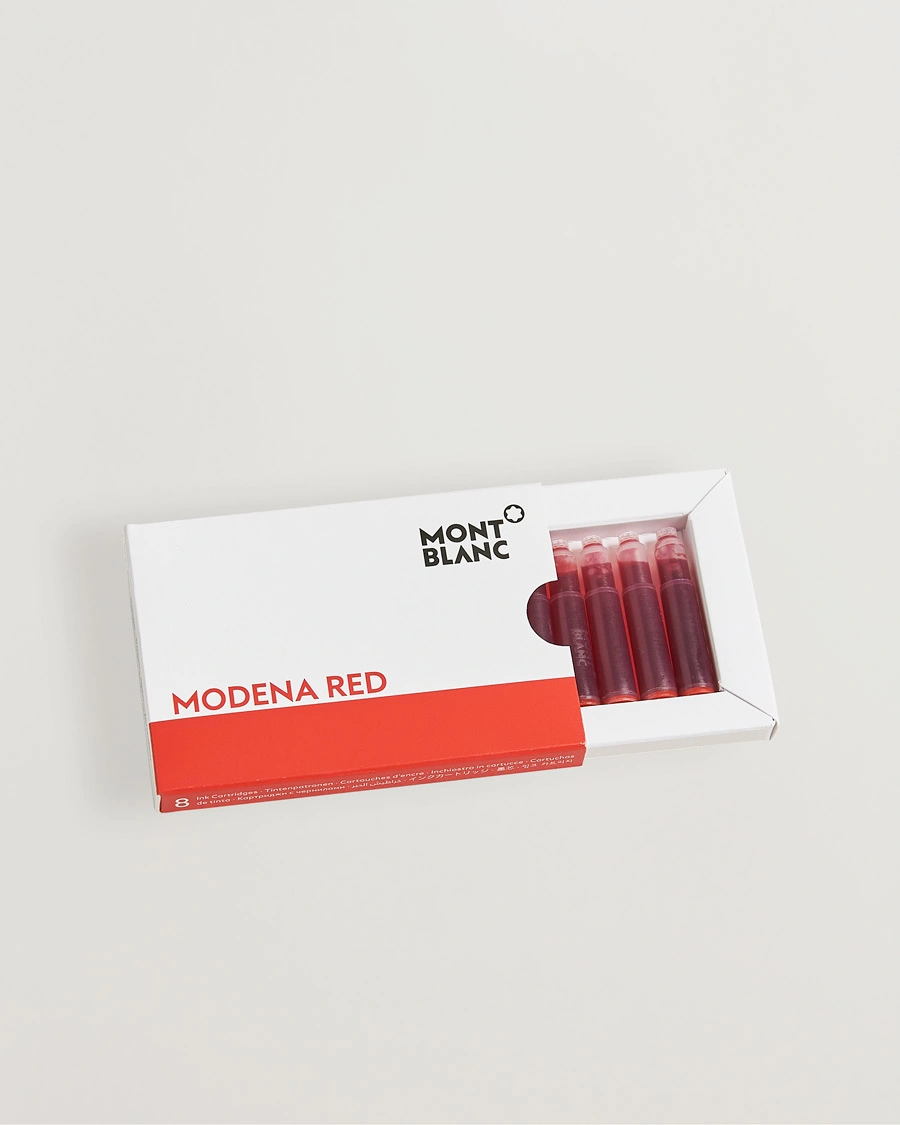 Hombres | Bolígrafos | Montblanc | Ink Cartridges Modena Red
