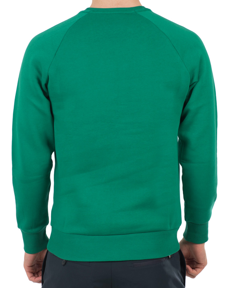 Hombres | Jerséis y prendas de punto | Peak Performance | M Logo Crew Neck Sweatshirt Shady Green