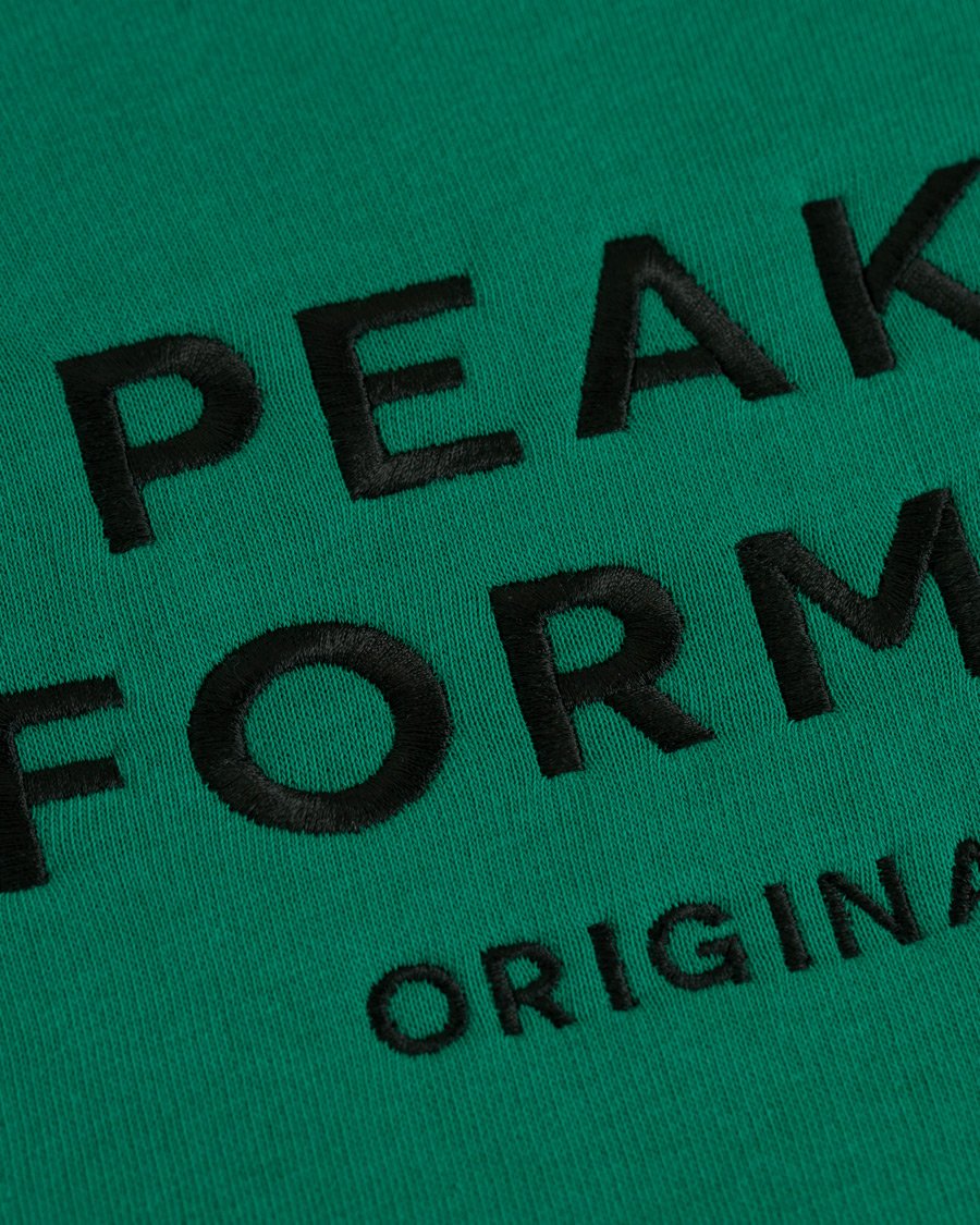 Hombres | Jerséis y prendas de punto | Peak Performance | M Logo Crew Neck Sweatshirt Shady Green