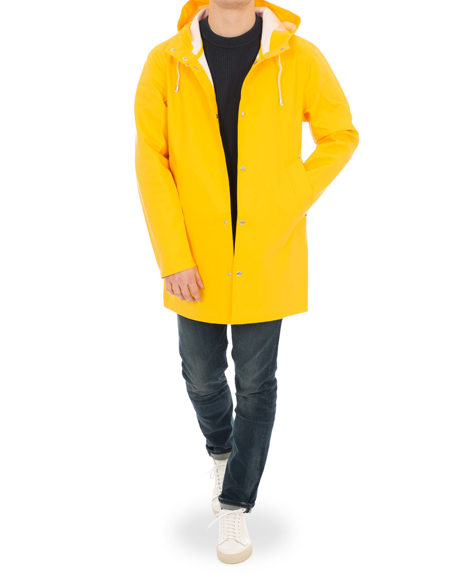 Hombres | Abrigos y chaquetas | Stutterheim | Stockholm Raincoat Yellow