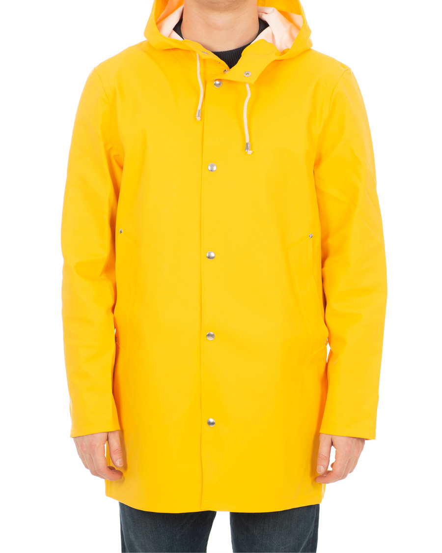 Hombres | Abrigos y chaquetas | Stutterheim | Stockholm Raincoat Yellow