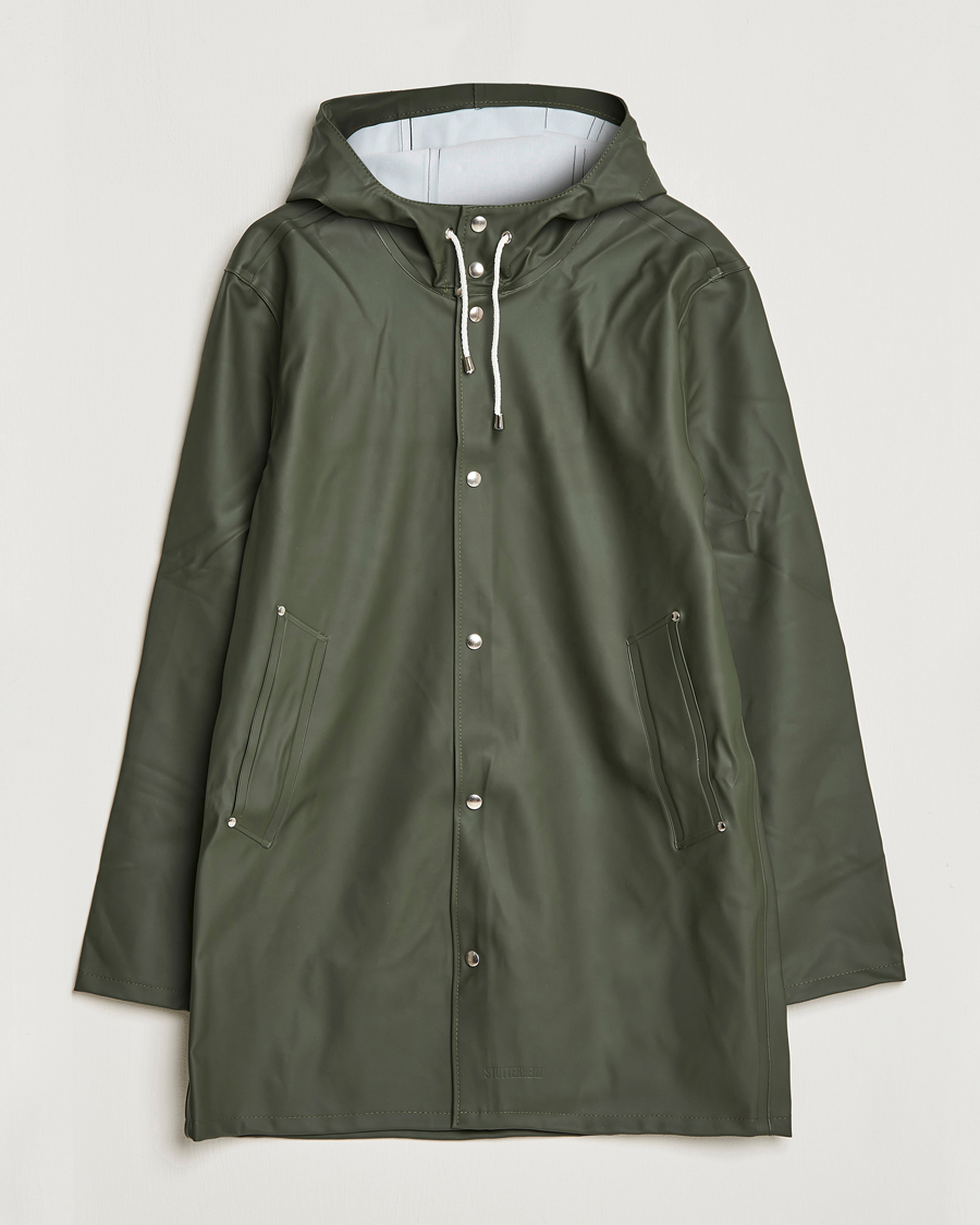 Hombres | Abrigos y chaquetas | Stutterheim | Stockholm Raincoat Green
