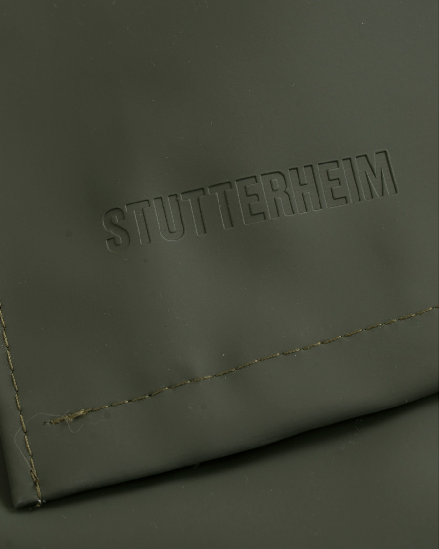 Hombres | Abrigos y chaquetas | Stutterheim | Stockholm Raincoat Green