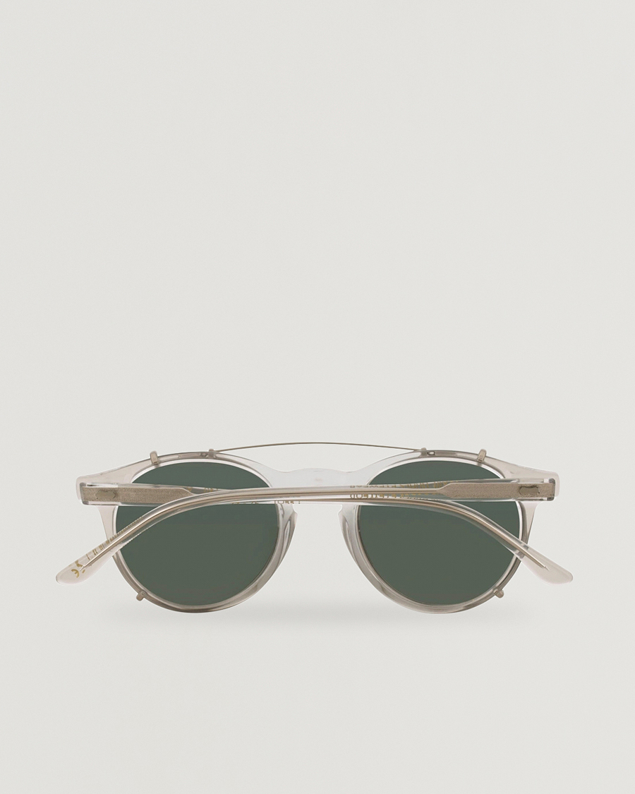 Hombres | Gafas de sol | TBD Eyewear | Pleat Clip On Sunglasses Transparent