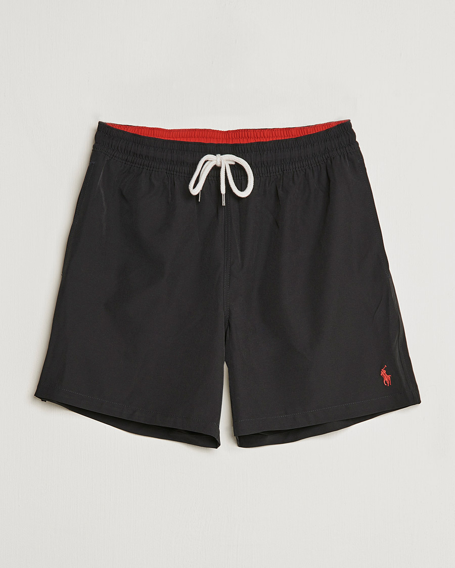 Hombres | Bañadores | Polo Ralph Lauren | Traveler Boxer Swim Shorts Polo Black