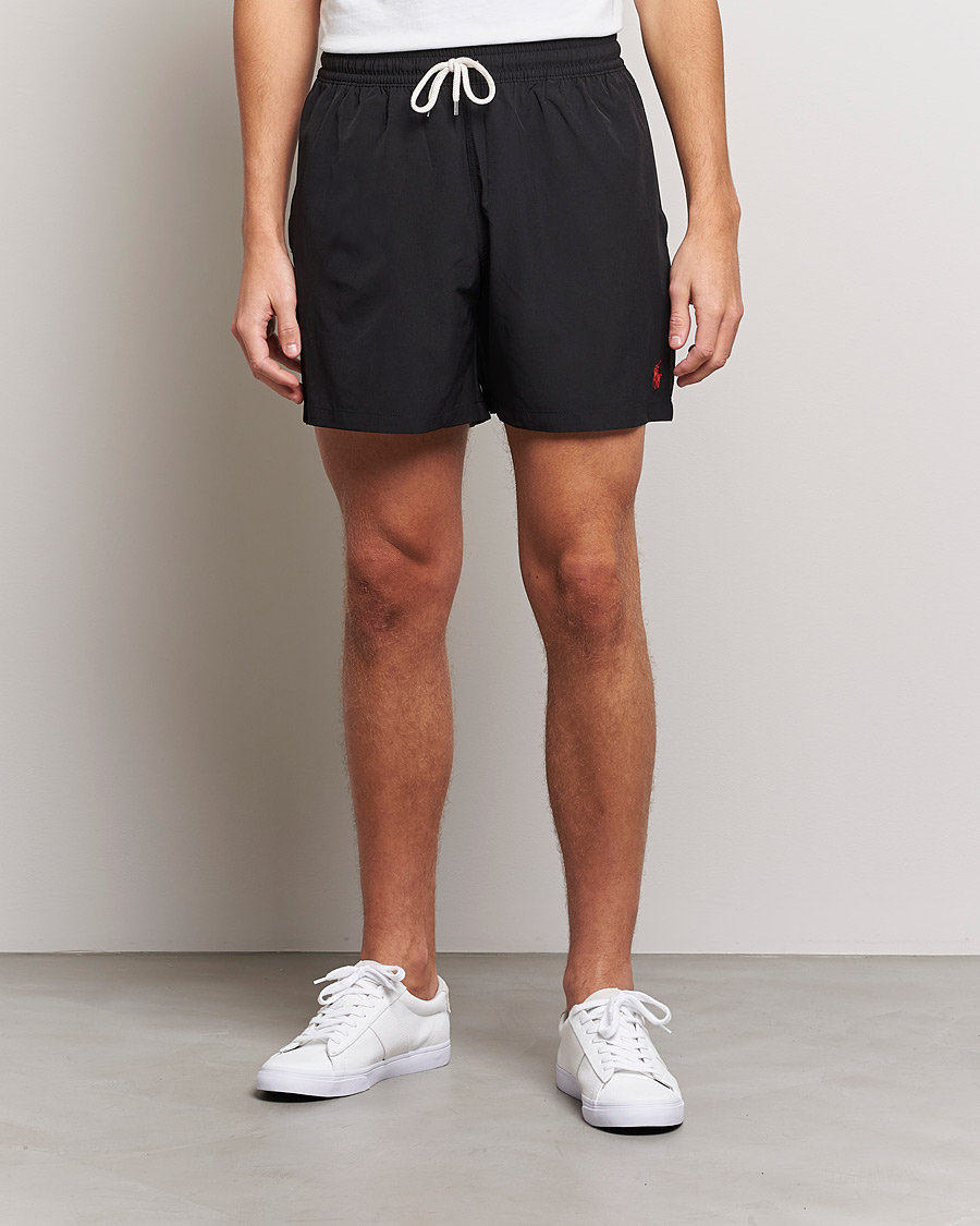 Hombres | Bañadores | Polo Ralph Lauren | Traveler Boxer Swim Shorts Polo Black
