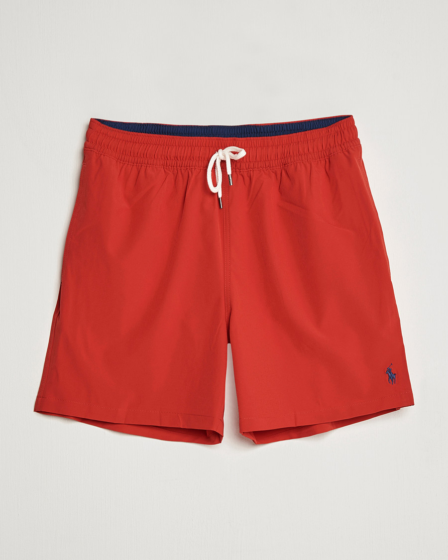 Hombres | Bañadores | Polo Ralph Lauren | Traveler Boxer Swim Shorts RL Red