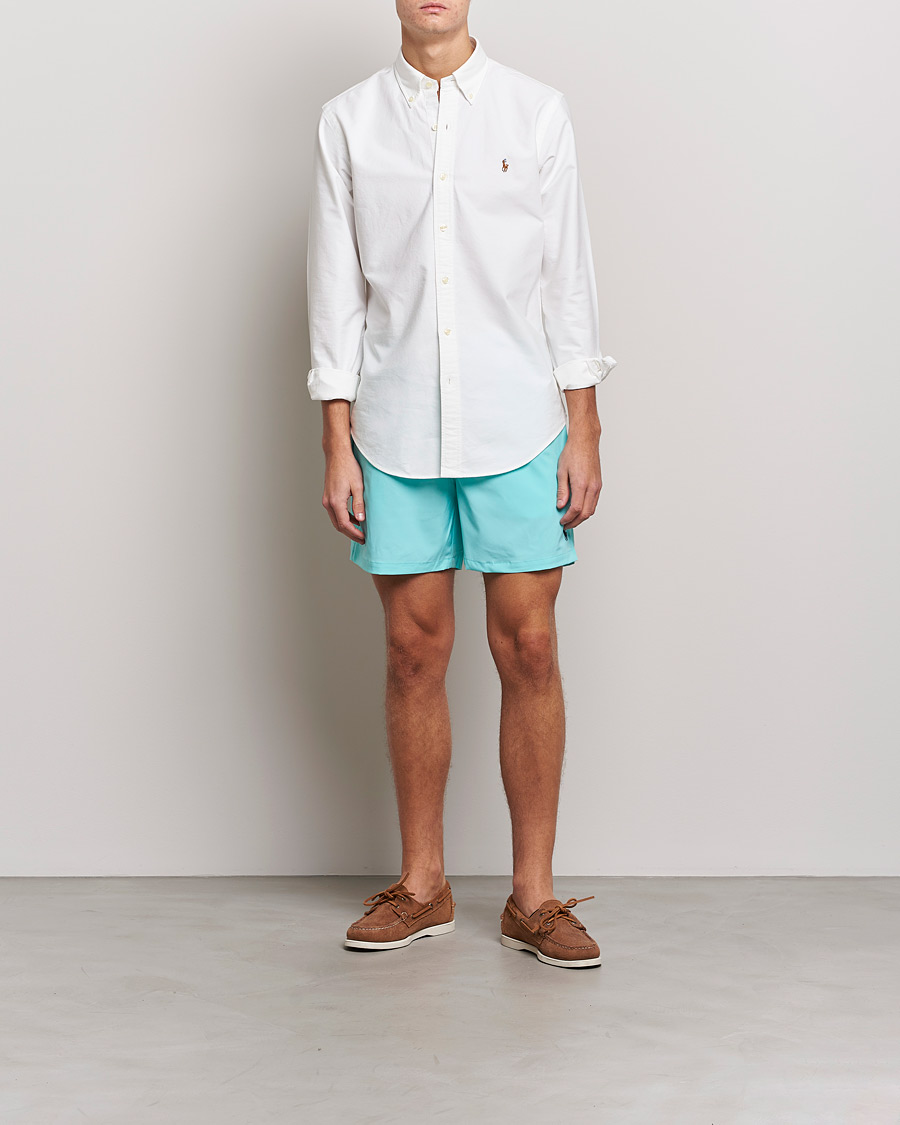 Hombres | Bañadores | Polo Ralph Lauren | Traveler Boxer Swim Shorts Hammond Blue