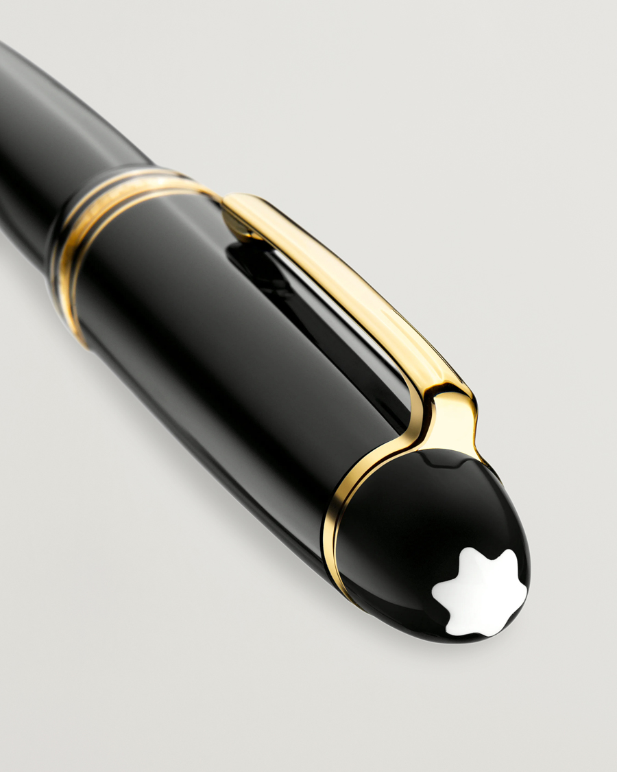 Hombres | Bolígrafos | Montblanc | 162 Meisterstück Rollerball LeGrand Pen Black/Yellow Gold