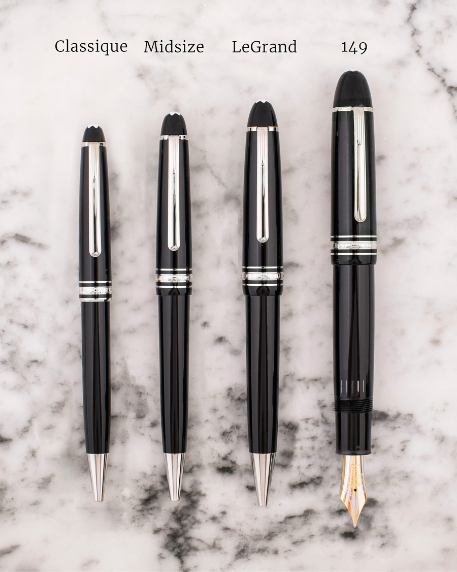 Hombres | Bolígrafos | Montblanc | 162 Meisterstück Ballpoint LeGrand Pen Black/Red Gold