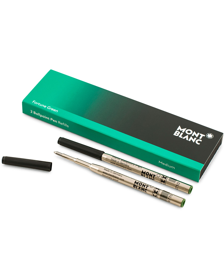 Hombres | Montblanc 2 Ballpoint Pen Refill  Fortune Green | Montblanc | 2 Ballpoint Pen Refill  Fortune Green