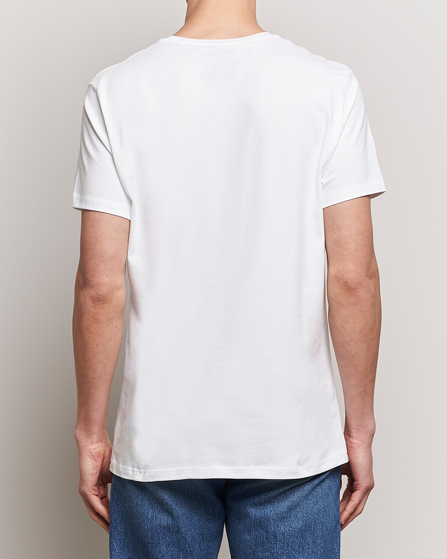Hombres | Camisetas | Bread & Boxers | 2-Pack Crew Neck Tee White