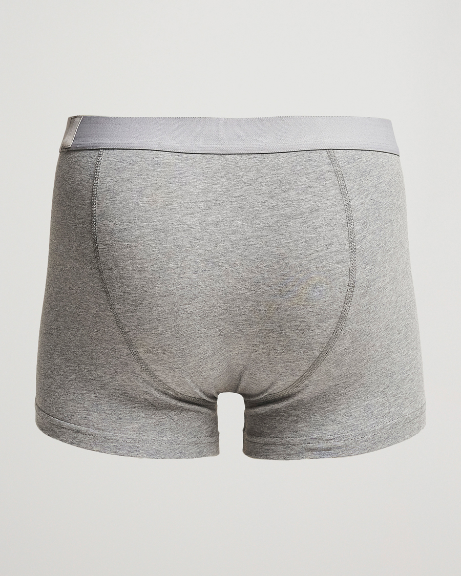 Hombres | Ropa interior y calcetines | Bread & Boxers | 3-Pack Boxer Brief Grey Melange