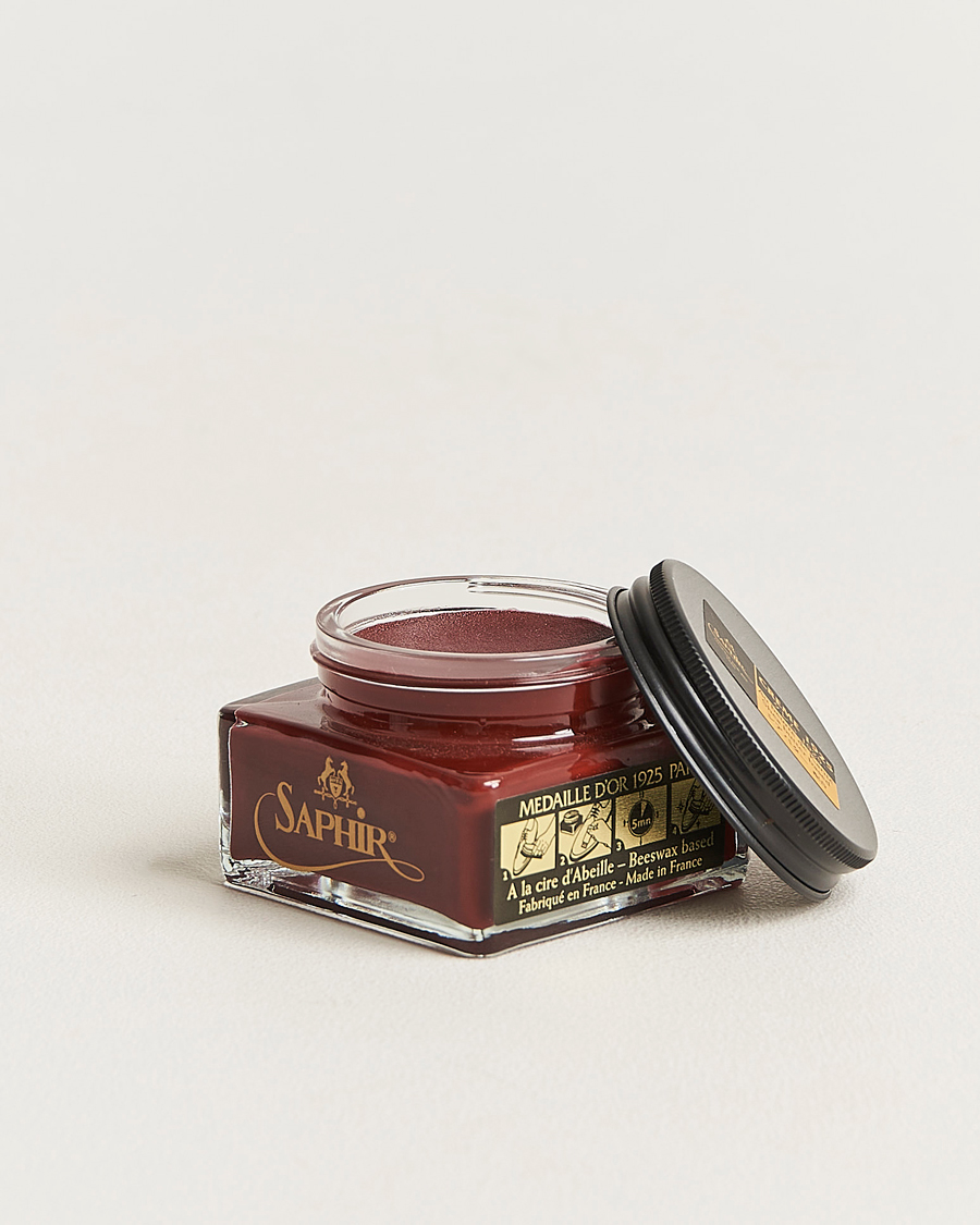 Hombres | Cuidado del calzado | Saphir Medaille d'Or | Creme Pommadier 1925 75 ml Mahogany