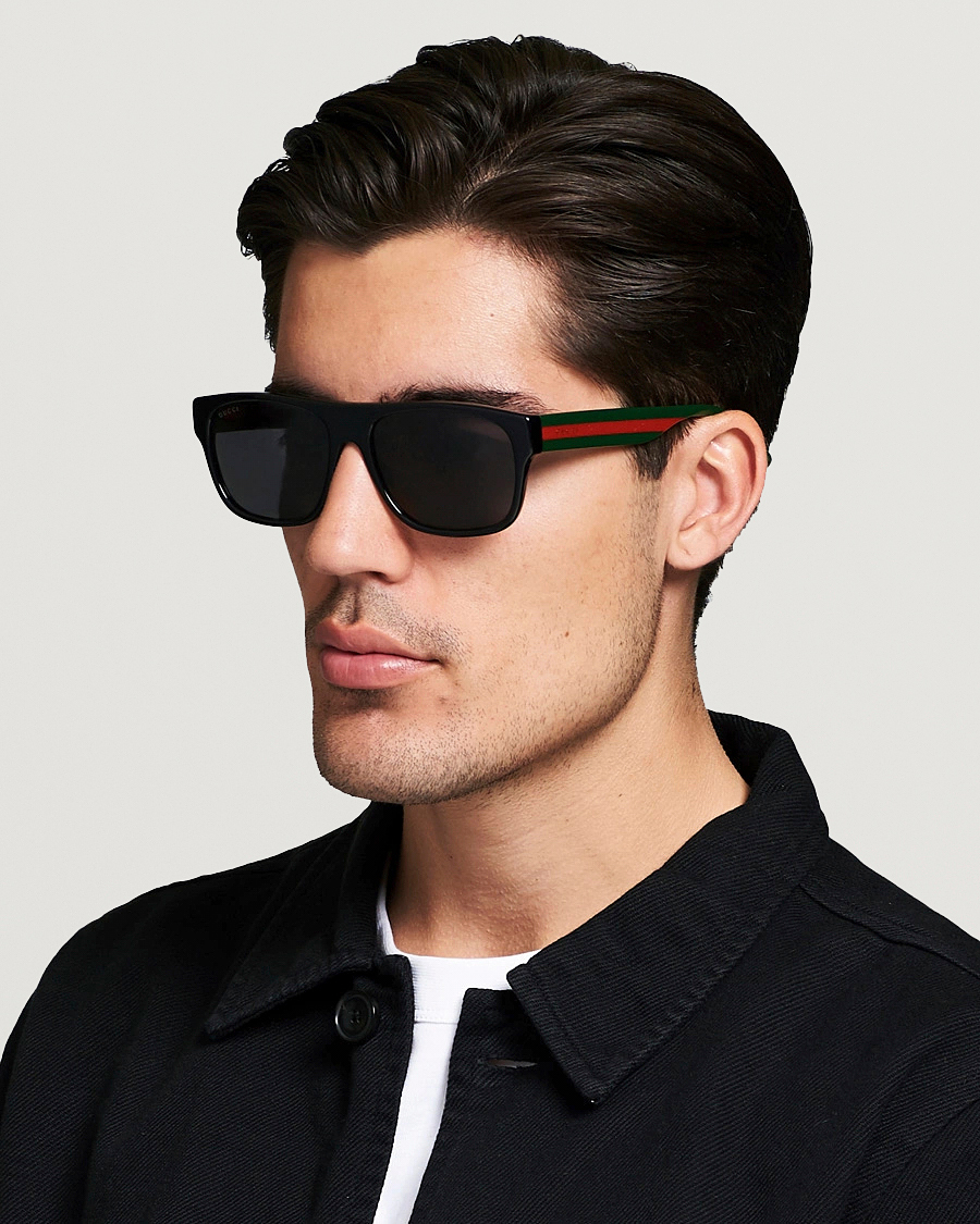 Hombres | Gafas de sol D-frame | Gucci | GG0341S Sunglasses Black