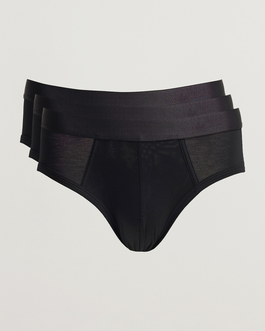 Hombres | Ropa interior y calcetines | CDLP | 3-Pack Y-Brief Black