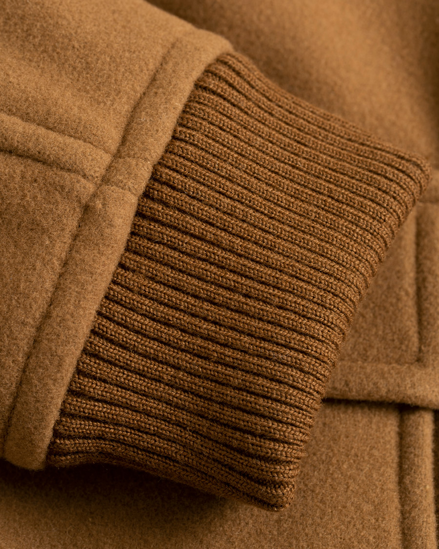 Hombres | Abrigos y chaquetas | A.P.C. | Blouson Bronze Shearling Jacket Marron Glace