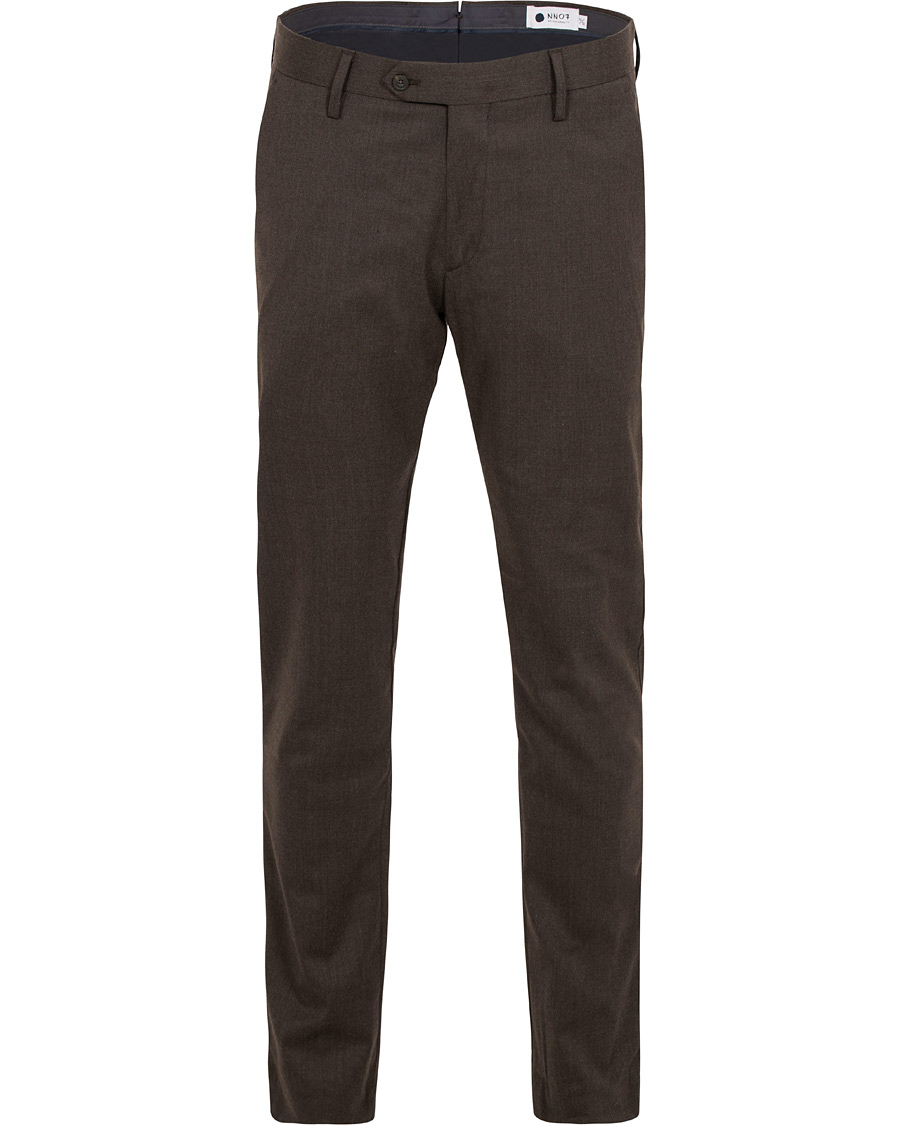 Hombres | Pantalones | NN07 | New Theo 1249 Wool Trousers Brown