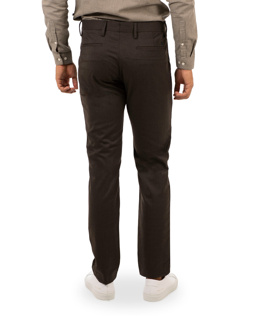 Hombres | Pantalones | NN07 | New Theo 1249 Wool Trousers Brown