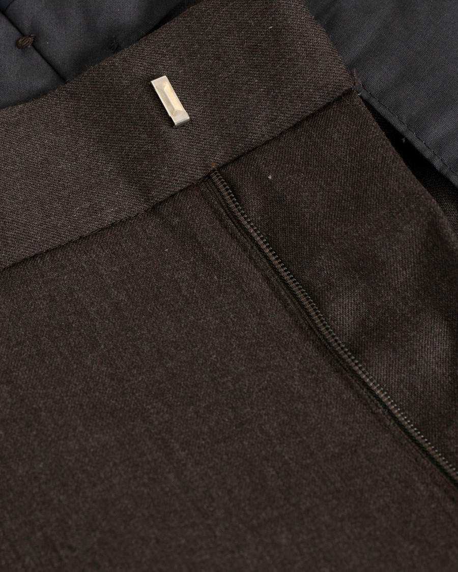 Hombres | Pantalones | NN07 | New Theo 1249 Wool Trousers Brown