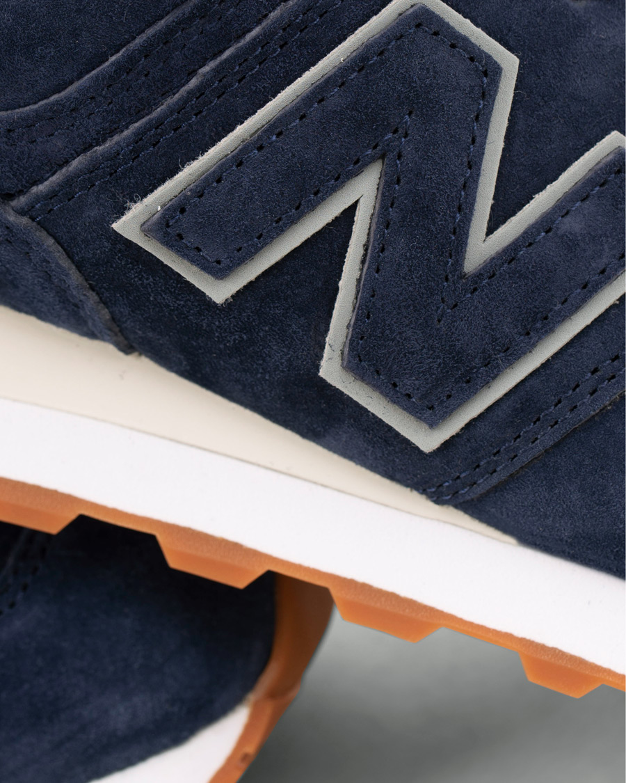 Hombres | New Balance 574 Running Sneaker Navy Suede | New Balance | 574 Running Sneaker Navy Suede