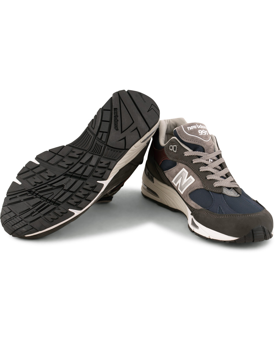 Hombres | New Balance Made in England 991 Sneaker Navy/Grey | New Balance | Made in England 991 Sneaker Navy/Grey