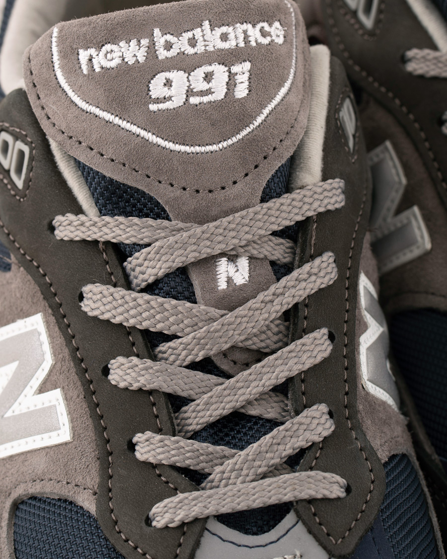 Hombres | New Balance Made in England 991 Sneaker Navy/Grey | New Balance | Made in England 991 Sneaker Navy/Grey