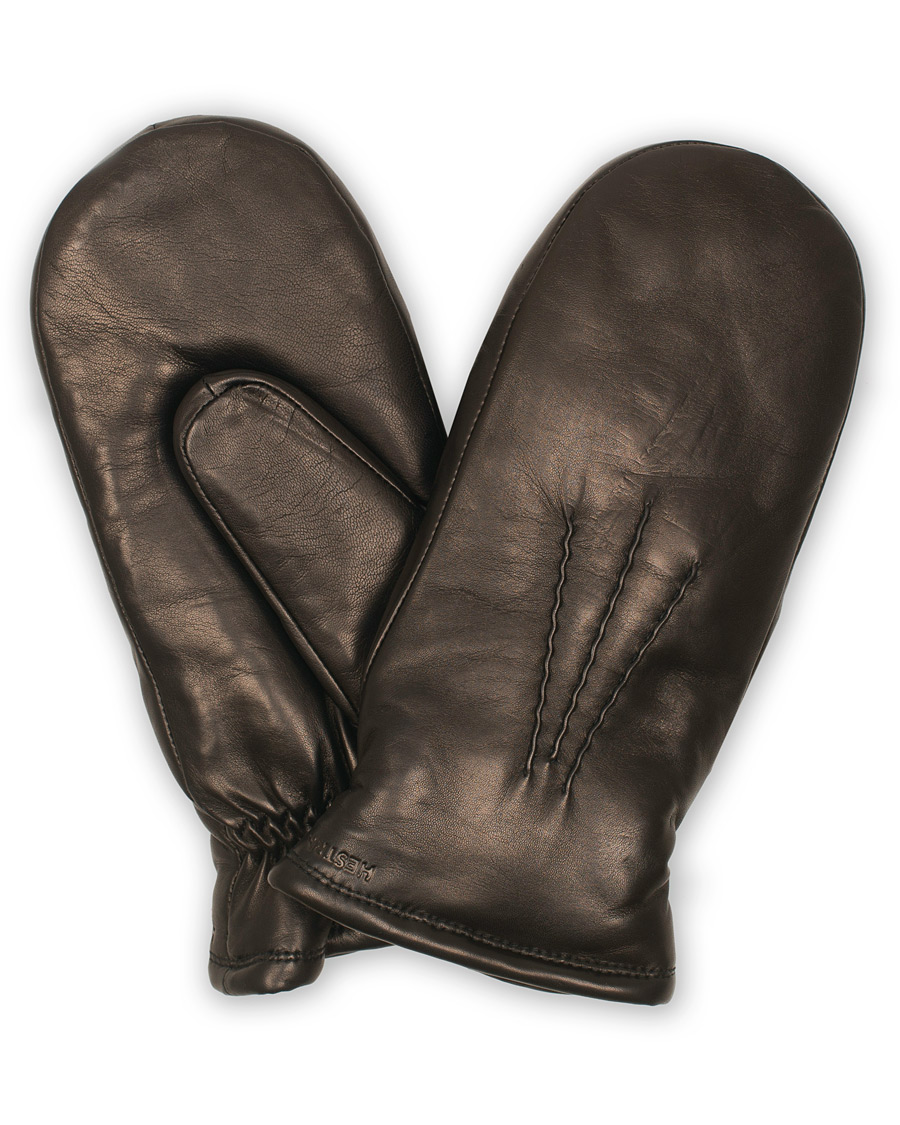 Hombres | Hestra Wilson Mitten Glove Black | Hestra | Wilson Mitten Glove Black