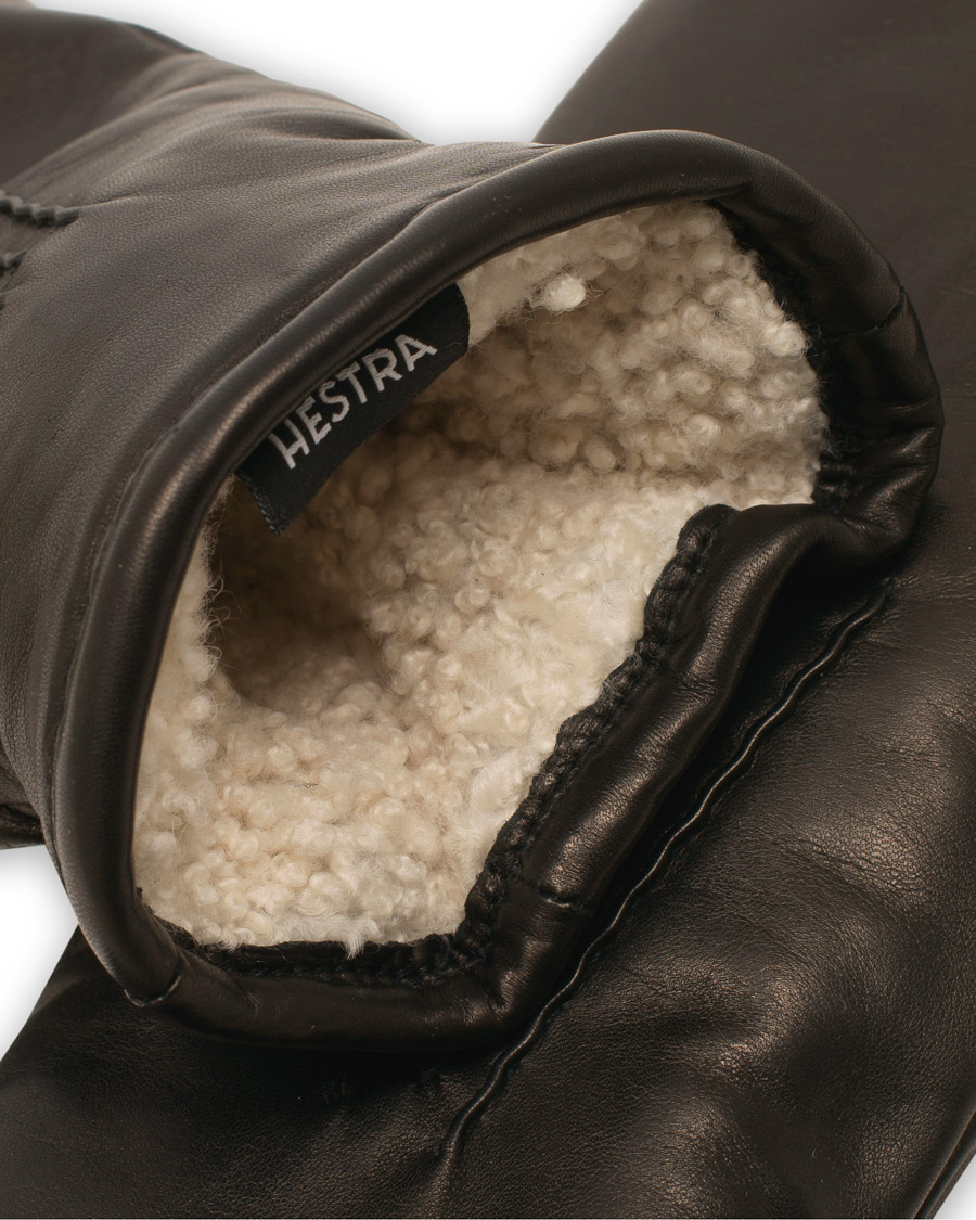 Hombres | Hestra Wilson Mitten Glove Black | Hestra | Wilson Mitten Glove Black