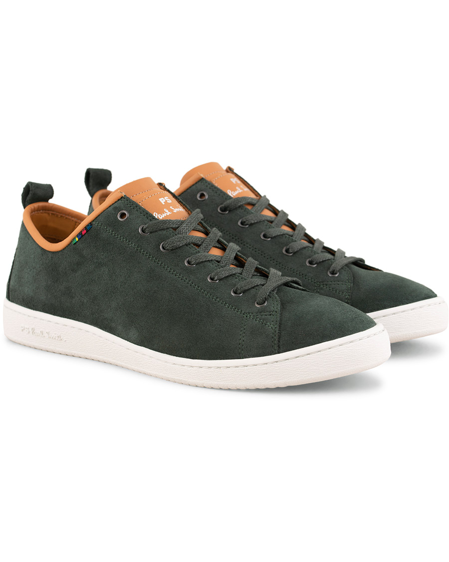 Hombres | PS Paul Smith Miyata Sneaker Green Suede | PS Paul Smith | Miyata Sneaker Green Suede