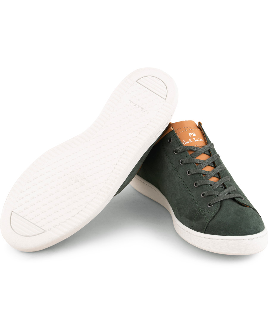 Hombres | PS Paul Smith Miyata Sneaker Green Suede | PS Paul Smith | Miyata Sneaker Green Suede