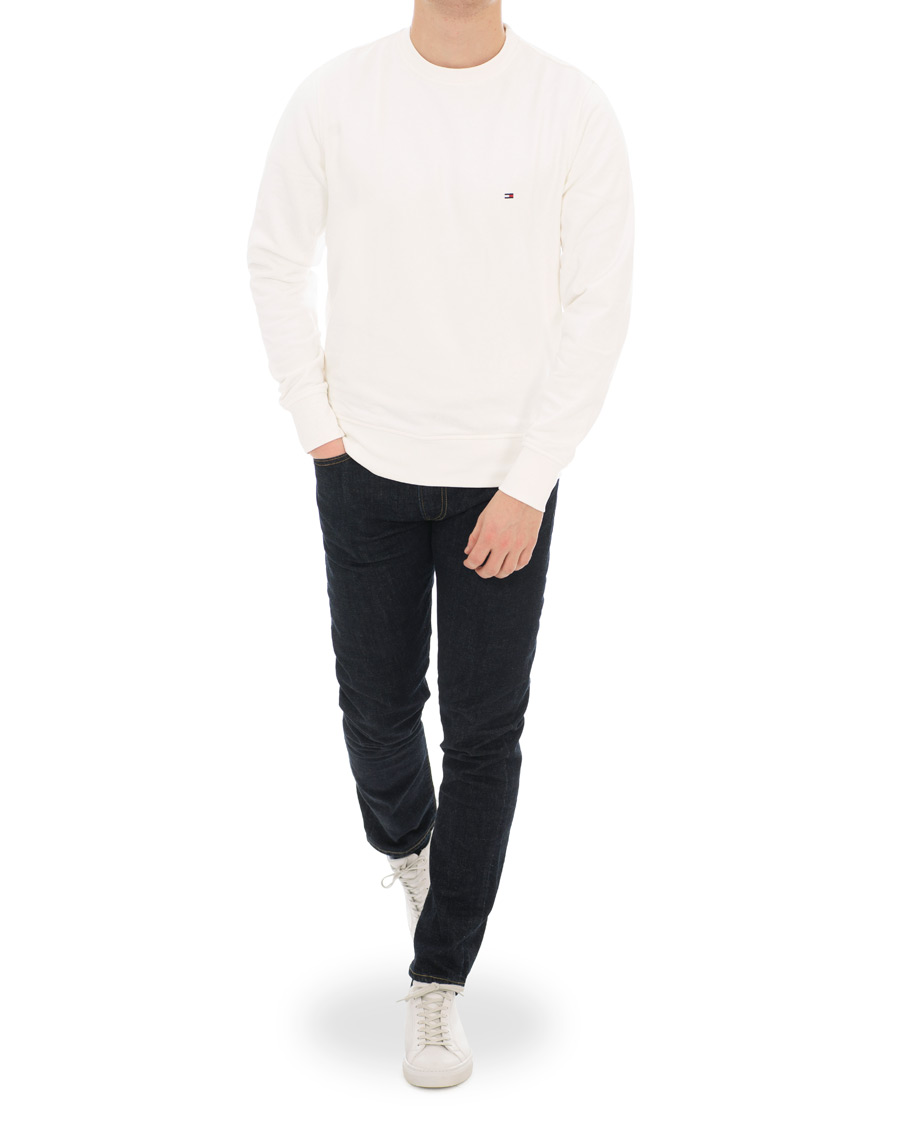 Hombres | Jerséis y prendas de punto | Tommy Hilfiger | Crew Neck Sweatshirt Whisper White