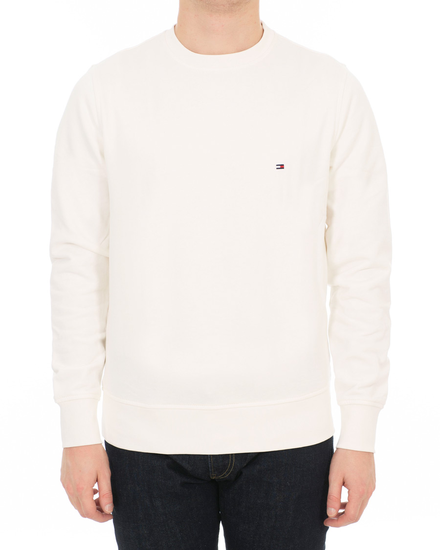 Hombres | Jerséis y prendas de punto | Tommy Hilfiger | Crew Neck Sweatshirt Whisper White