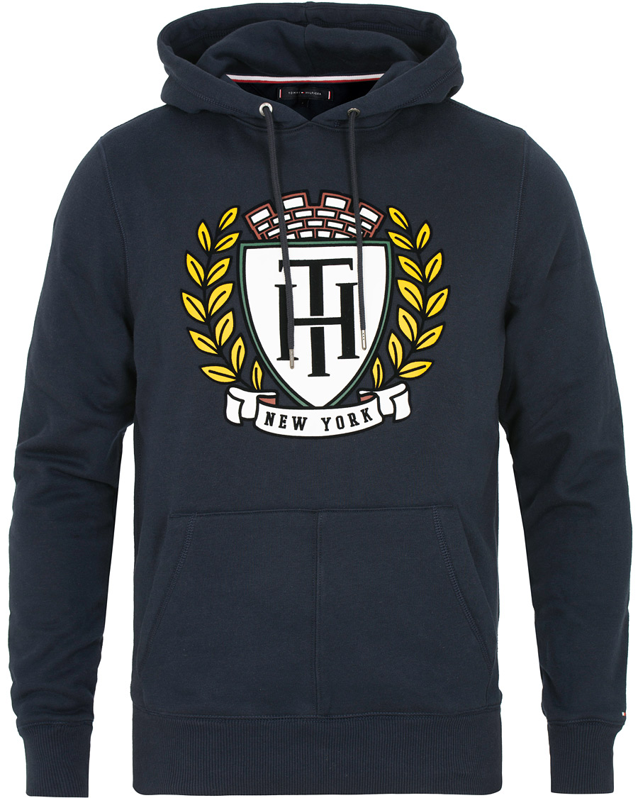 Hombres | Jerséis y prendas de punto | Tommy Hilfiger | Crest Hoodie Sky Captain
