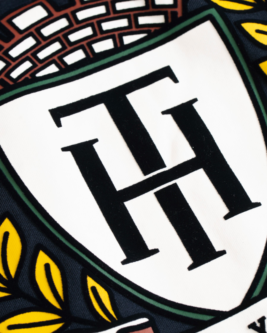 Hombres | Jerséis y prendas de punto | Tommy Hilfiger | Crest Hoodie Sky Captain