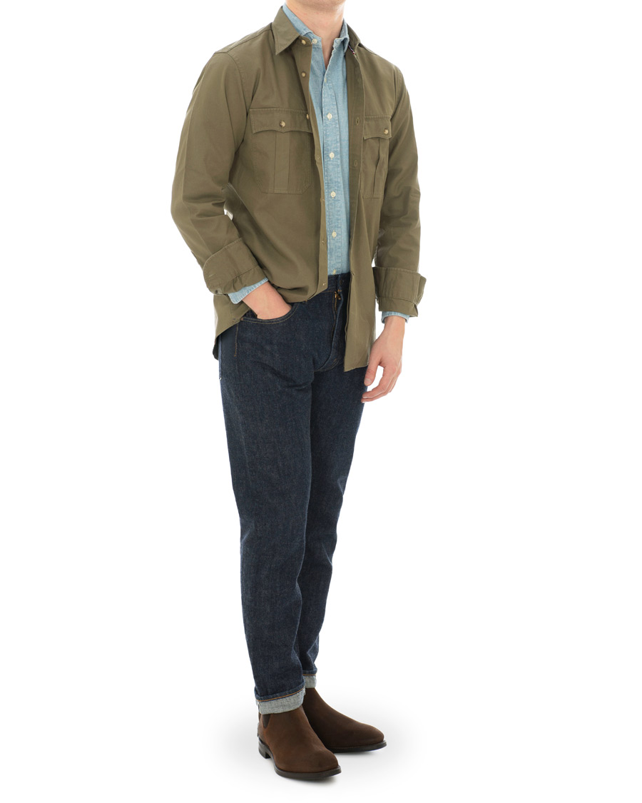 Hombres | Camisas | Tommy Hilfiger | Military Twill Shirt Dusty Olive