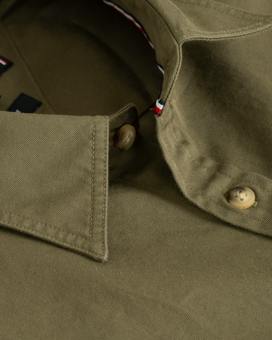 Hombres | Camisas | Tommy Hilfiger | Military Twill Shirt Dusty Olive