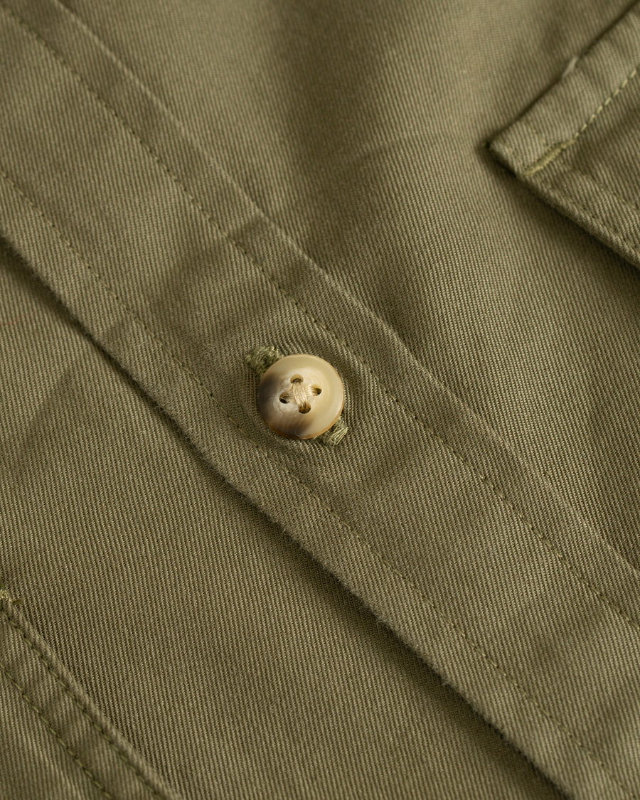 Hombres | Camisas | Tommy Hilfiger | Military Twill Shirt Dusty Olive