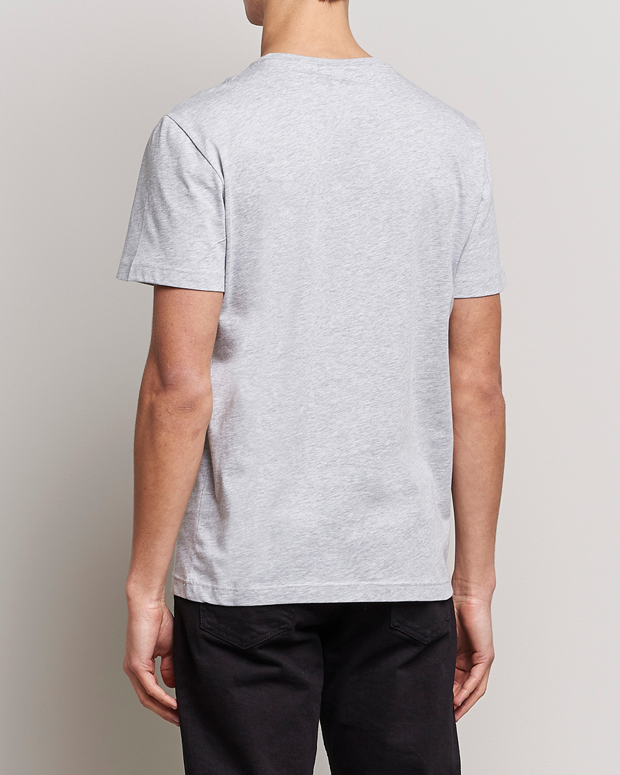 Hombres |  | Lacoste | Crew Neck T-Shirt Silver Chine