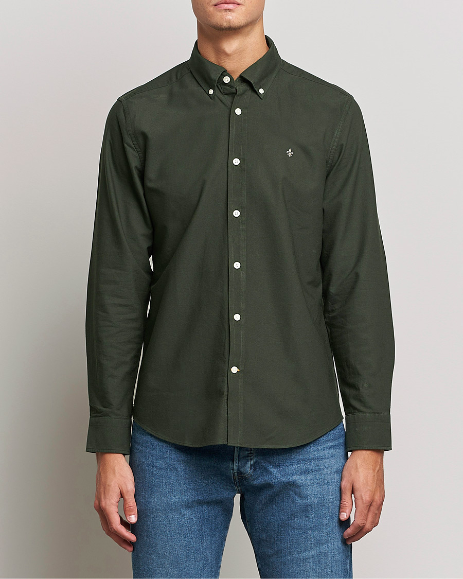 Hombres | Camisas | Morris | Douglas Oxford Shirt Olive