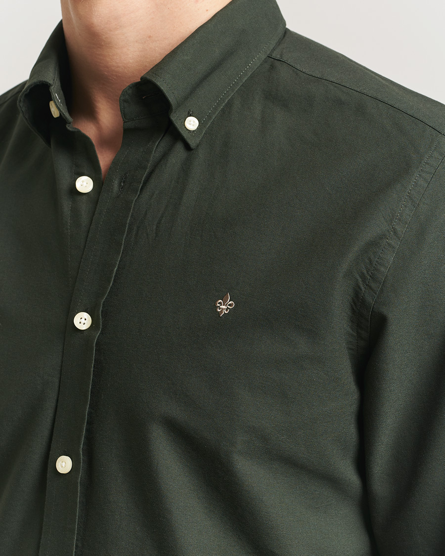 Hombres | Camisas | Morris | Douglas Oxford Shirt Olive