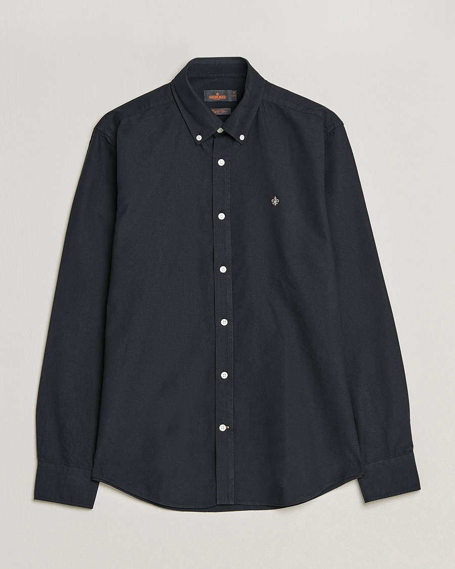 Hombres | Camisas | Morris | Douglas Oxford Shirt Black